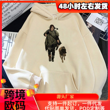 Daryl Dixon hoodies women anime graphic gothic Fleeceŷ����