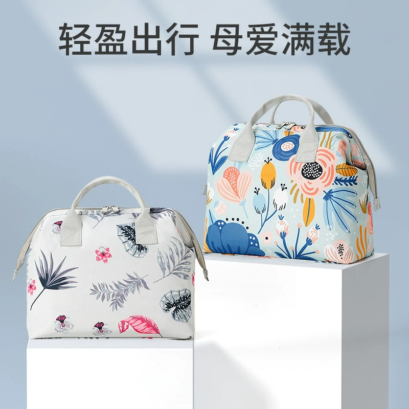 Маленькая сумка через плечо, сумка для мамы, легкая сумка для макияжа и туалетных принадлежностей, сумка для хранения подгузников для мамы и ребенка.