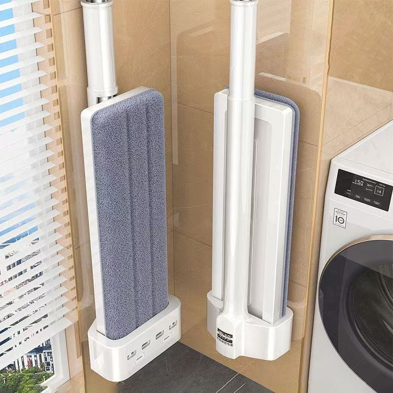 Mopo de extracción sin manos nuevo tipo de trapeador plano doméstico un trapeador perezoso trapeador húmedo de doble uso absorción de agua trapeador de suelo artefacto