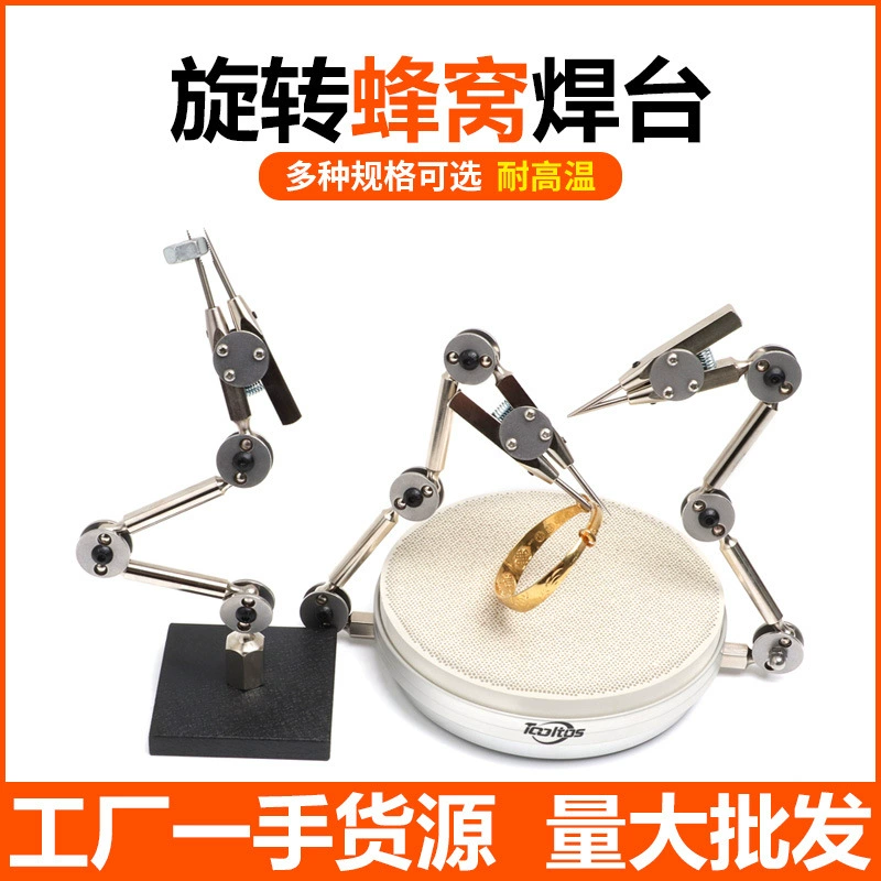 Одно- и двухголовочный сварочный приспособ для точечной сварки, универсальный сварочный зажим, инструменты и оборудование для ювелиров, спиральное сварочное оборудование
