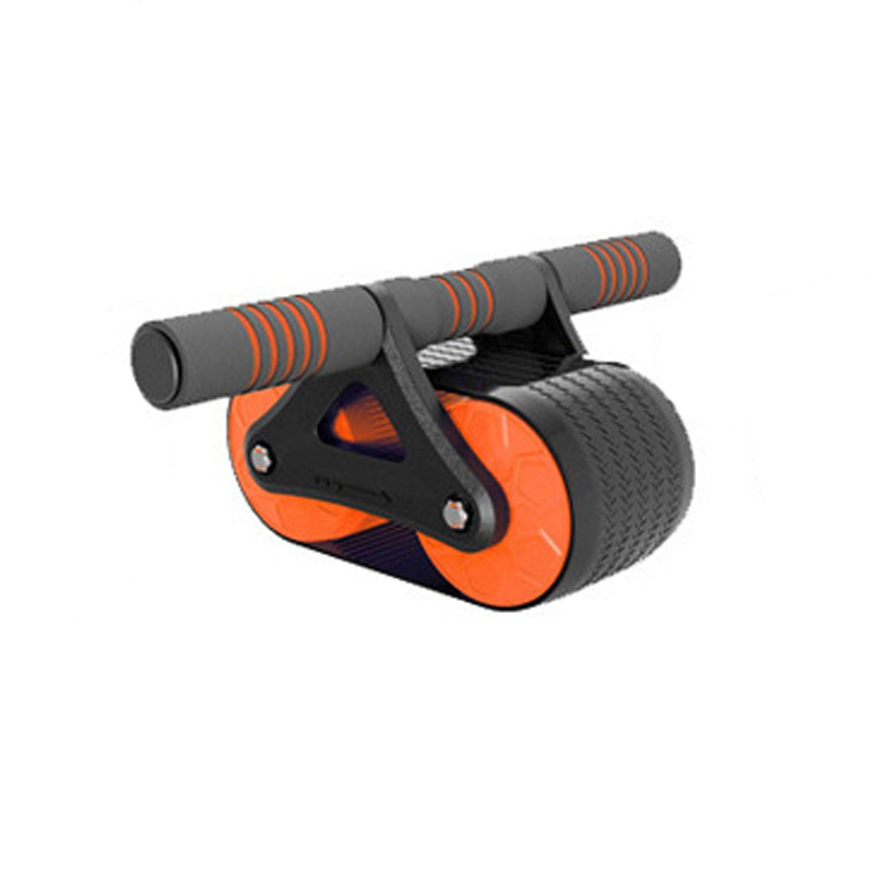 Rueda abdominal rebote automático vientre contracción entrenamiento muscular abdominal equipo de fitness vientre rodando artefacto auxiliar hogar rueda muscular abdominal