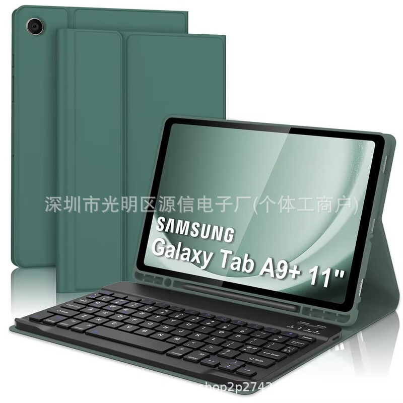 Samsung S11 Tablet Case S9 Protective Case A9Plus Bluetooth Keyboard S10Fe Leather Case Magnetic Wireless Pen Slot Compatible