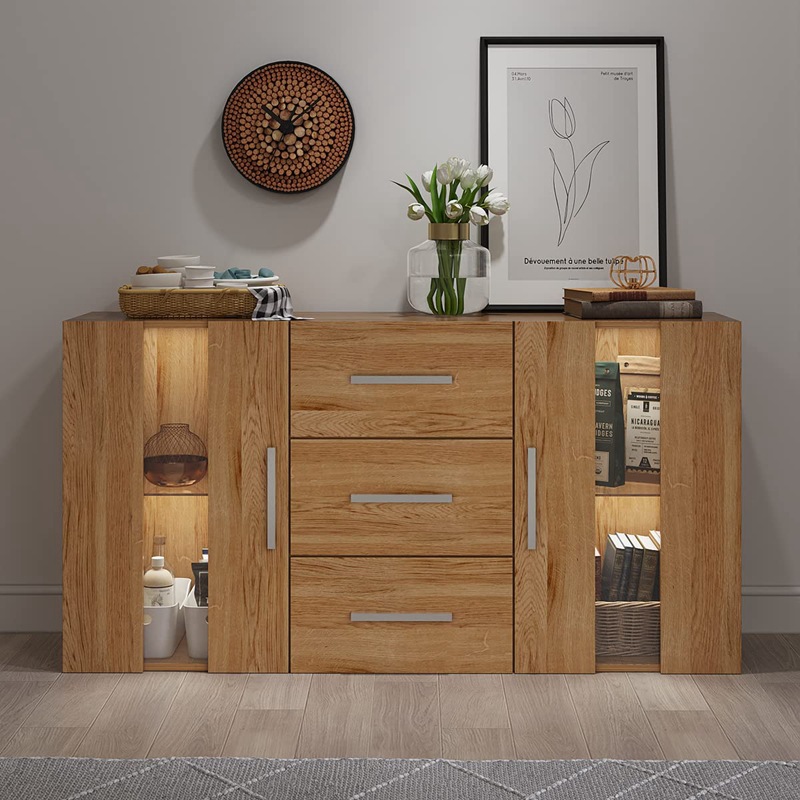 Gabinete lateral nórdico moderno minimalista sala de estar hogar multifuncional gabinete de vino armario de cocina armario de casa