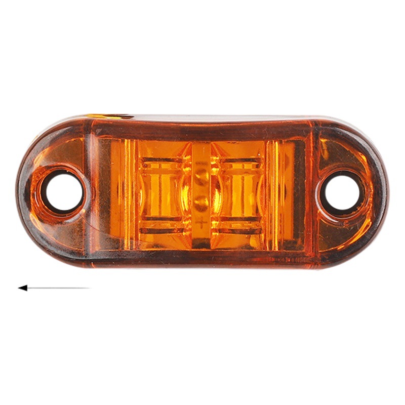 Instant Photo Piranha Side Light 12V-24 Truck Side Light Trailer Signal Light 2Led Truck Warning Side Light Width Light