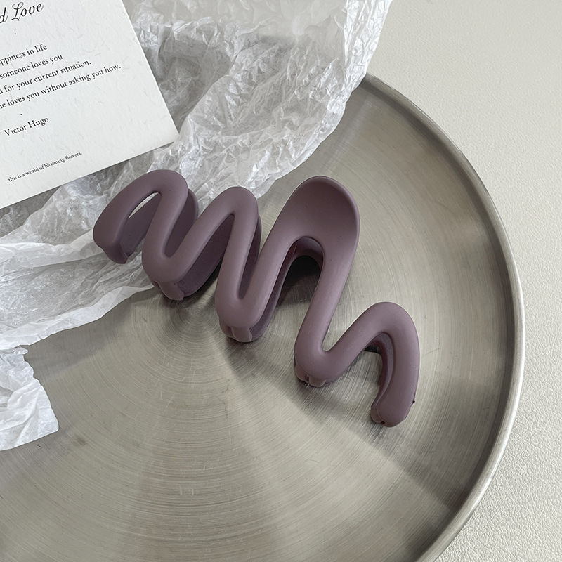 Acrílico grande, pinza de amor, pinza para el cabello, parte posterior de la cabeza femenina, pinza de tiburón, horquilla, pinza para el cabello, tocado, primavera y verano