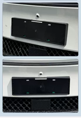license plate frame for special vehicles — License plate holder/license plate holder
