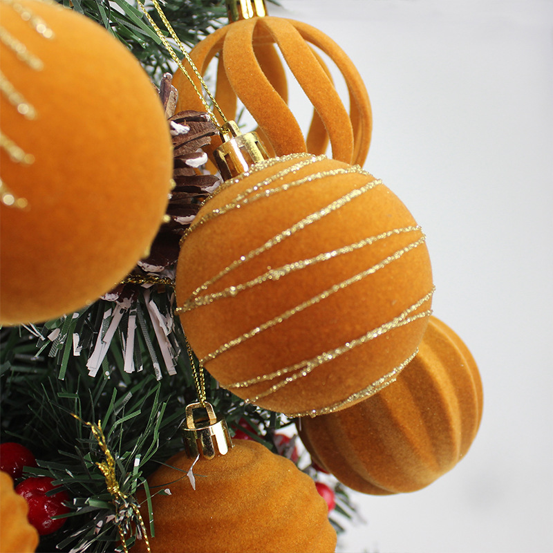 Navidad flojo bola de Navidad árbol de Navidad colgante accesorios de Navidad decoración de Navidad colgante bola colgante árbol de Navidad image 4