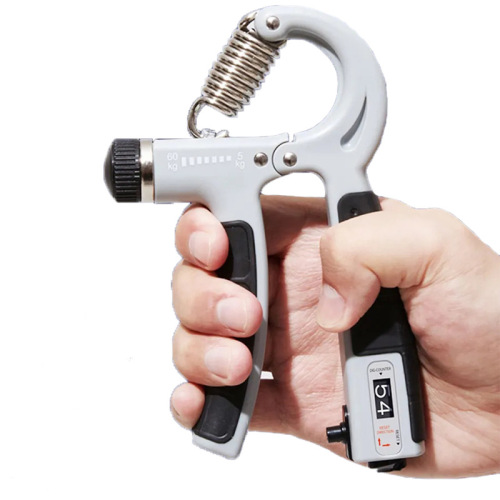 Counting gripper fitness exercise finger arm strengther muscle wrist strength rehabilitation training tensioner finger gripper