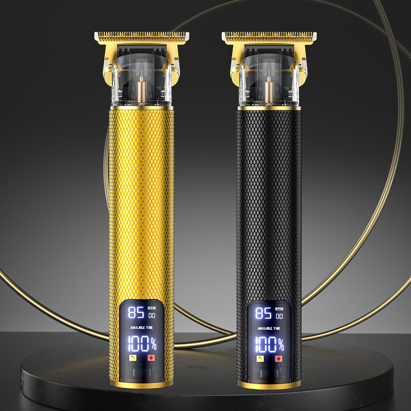 Electric Large Screen Oil Head Hair Cutter T9 Hair Trimmer Fast Charging Hair Scissors Hair Cutter Electric Hair Scissor Carving Oil Head