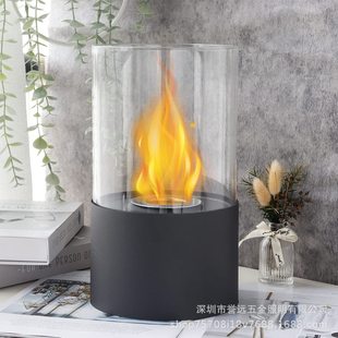 European Hot Selling Desktop Alcohol Fireplace Real Fire Home Decorative Heating Outdoor Fireplace Real Fire Warm Living Room Flame