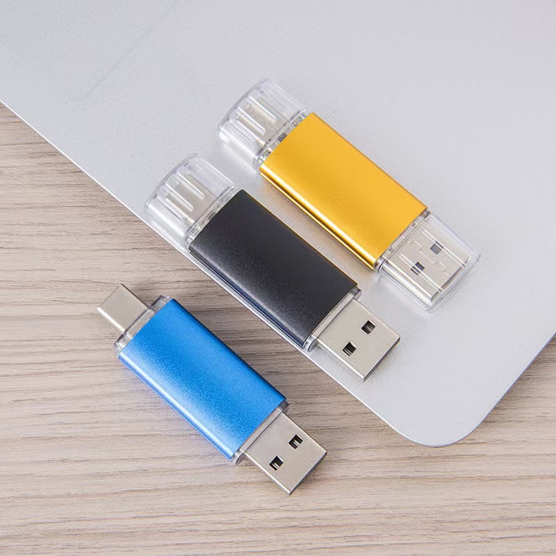 Unidad USB de metal licitación pequeña capacidad 1G 2G empresa regalo USB 4G8G creativo de alta velocidad tipoc teléfono móvil USB