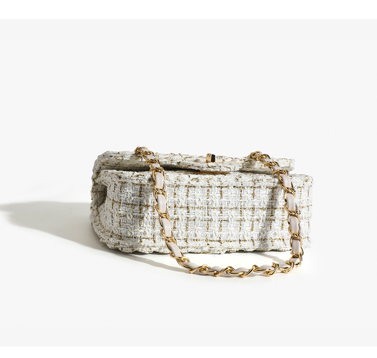 Women's Woolen Crossbody Bag Small Shoulder Bag Elegant Design_voghion.com