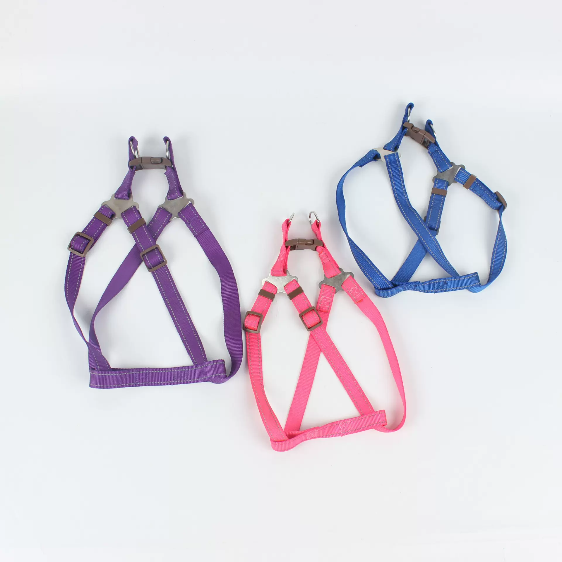 宠物牵引绳狗狗泡棉胸背带狗项圈套装缓冲宠物带可调节厂家批发