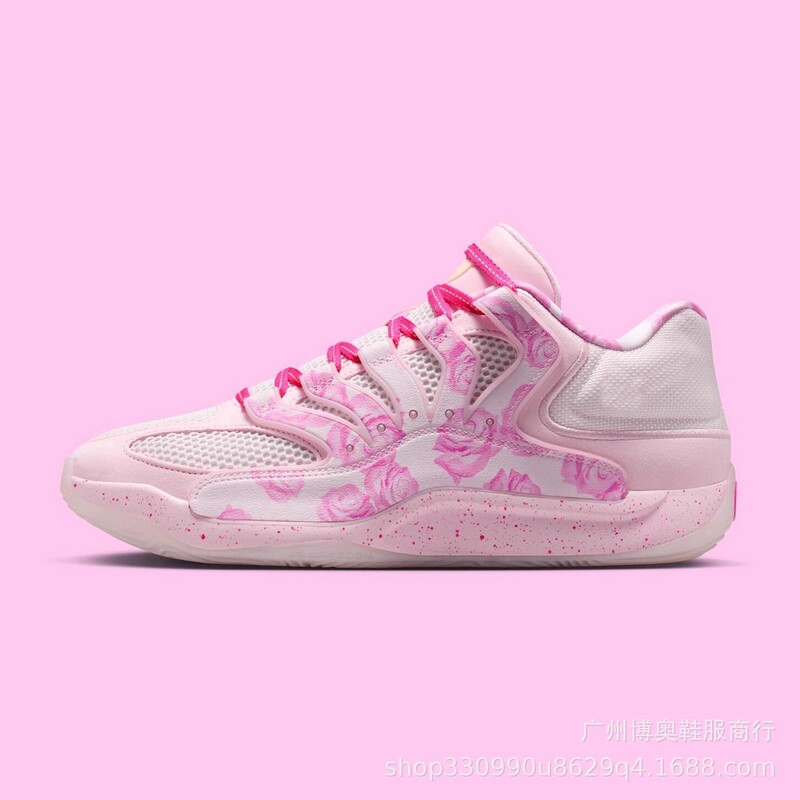 Wholesale Putian Durant 18Th Generation Basketball Men's Shoes Kd18 Air Cushion Practical Sneakers Breast Pink Black Warrior Cushioning Wholesale Putian Durant 18Th Generation Basketball Men's Shoes Kd18 Air Cushion Practical Sneakers Breast Pink Black Warrior Cushioning