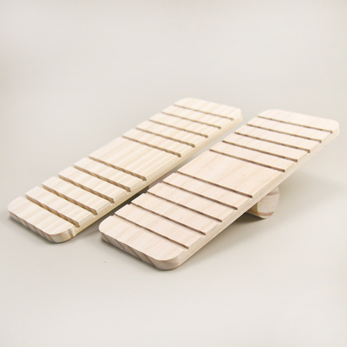 Hamster Wood Seesaw Small Pet Golden Bear Wooden Toys and Supplies Seesaw Manufacturer Wholesale