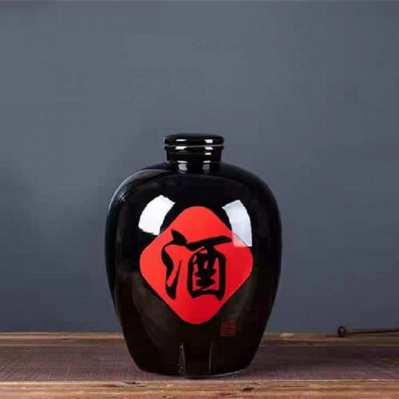 陶瓷酒坛10斤20斤50斤白酒酒缸泡酒瓶仿古密封酿酒子厂家批发代发|undefined