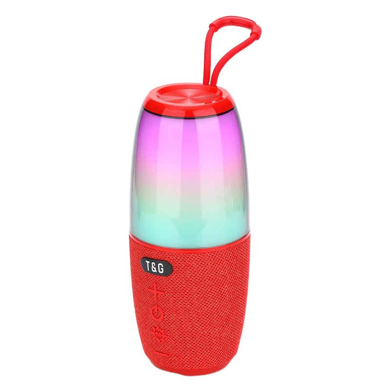 TG644 Bluetooth altavoz Subwoofer inalámbrico de audio al aire libre nuevo portátil colorido altavoz de la tarjeta de luz