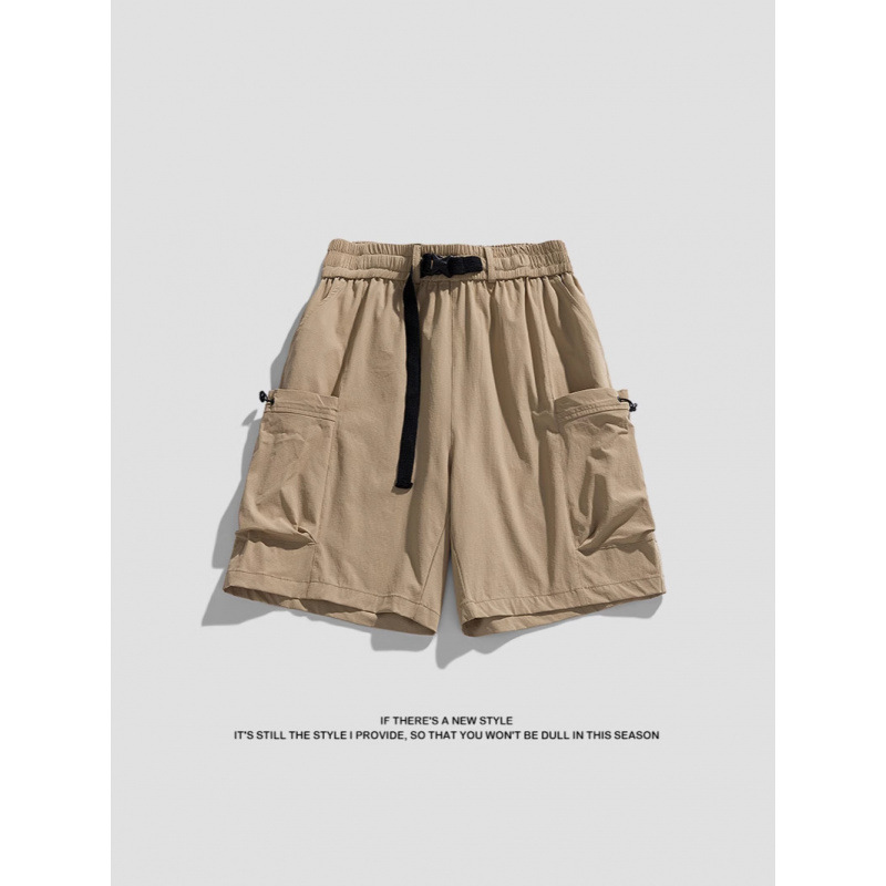 25 nuevos productos jóvenes estudiantes ociosos cinco o seis pantalones cortos transfronterizos para hombres y mujeres ropa deportiva de secado rápido de moda para correr ocio