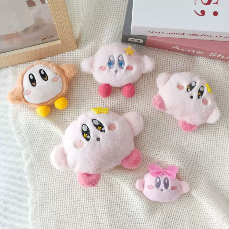 Cartoon plush doll, brooch, decorative accessory, DIY