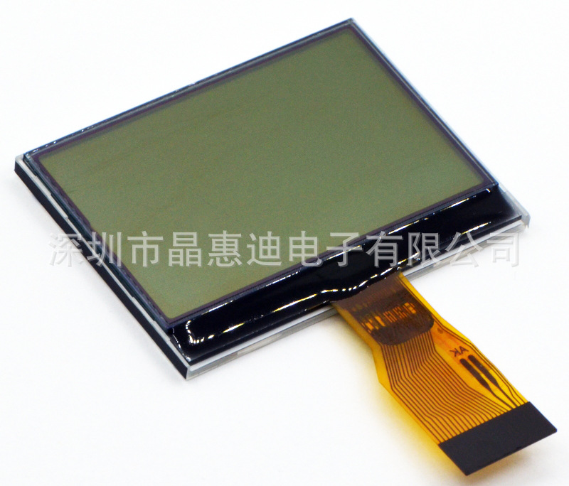 12864Һ���� LCD 1.8�� ��ɫ������ ���� FSTN �׵׺�����ʾ��