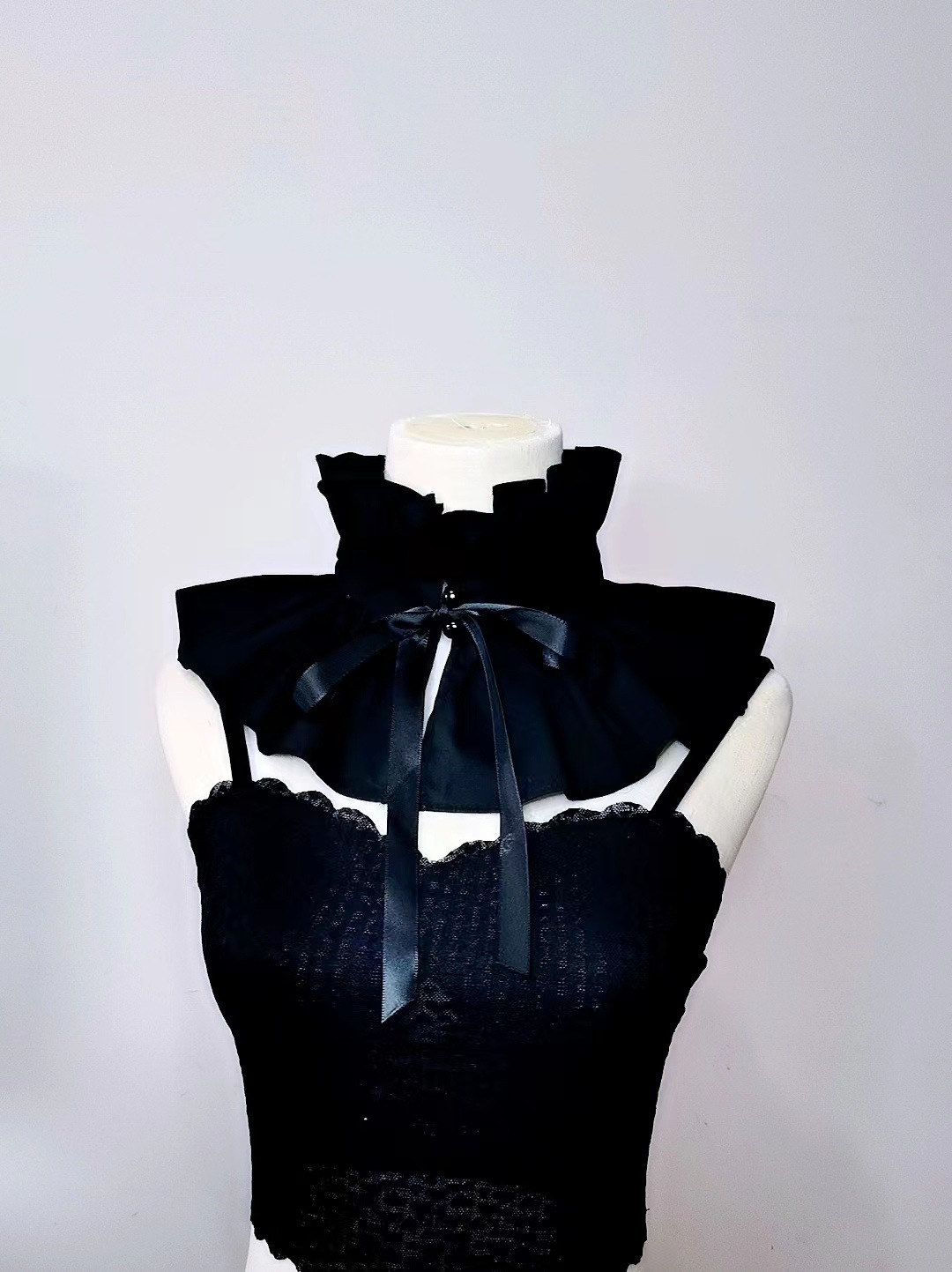 El nuevo Palacio Francés brisa decoración Flint encaje cuello alto retro Ruff cuello falso collar moda explosivo venta