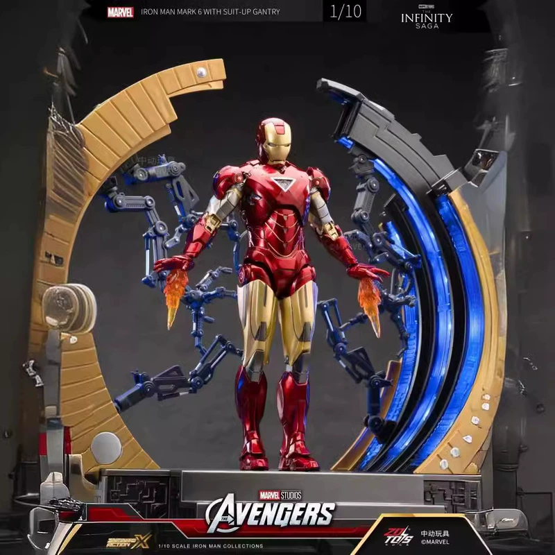 Фигурка Железного человека с кольцевой подставкой Marvel