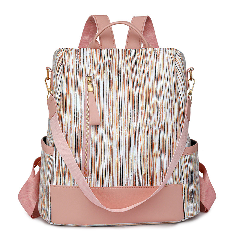 Mochila antirrobo para mujer 2024 nueva mochila de moda para mujer de gran capacidad, ligera y versátil