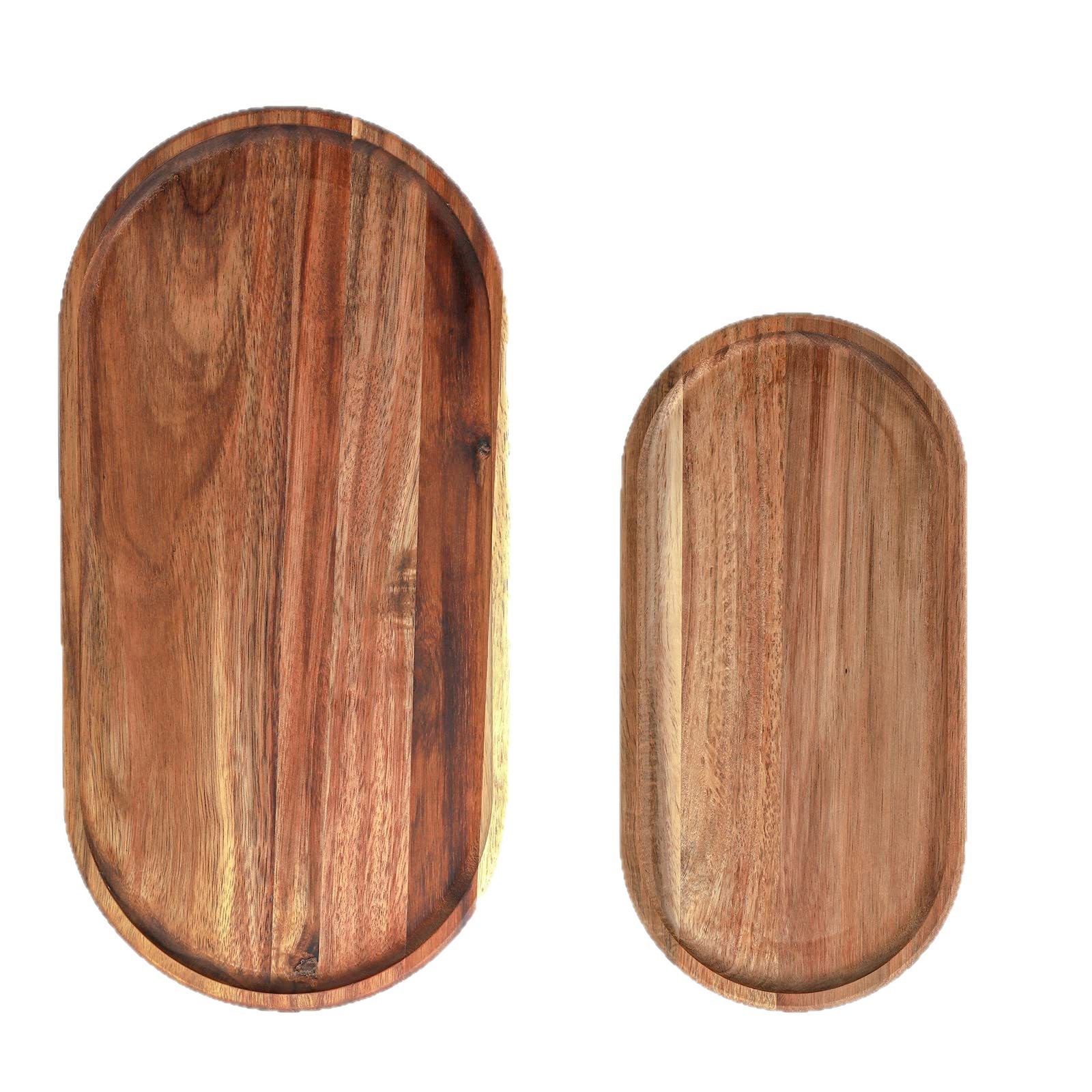 Placa de madera de acacia de estilo japonés bandeja de madera disco de madera maciza vajilla para el hogar creativo té de frutas secas postre Plato de frutas