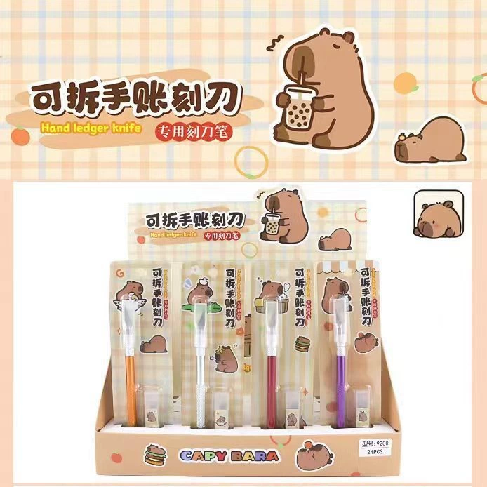Sanrio, наклейка, ножницы, сменное лезвие, держатель для карт, DIY, алюминиевый сплав
