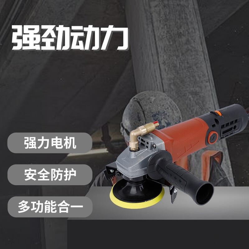 Steel Han Water-Milling Machine Water-Injection Polishing Machine for Marble, Cement, Stone, and Floor Polishing Round Grinder Steel Han Water-Milling Machine Water-Injection Polishing Machine for Marble, Cement, Stone, and Floor Polishing Round Grinder