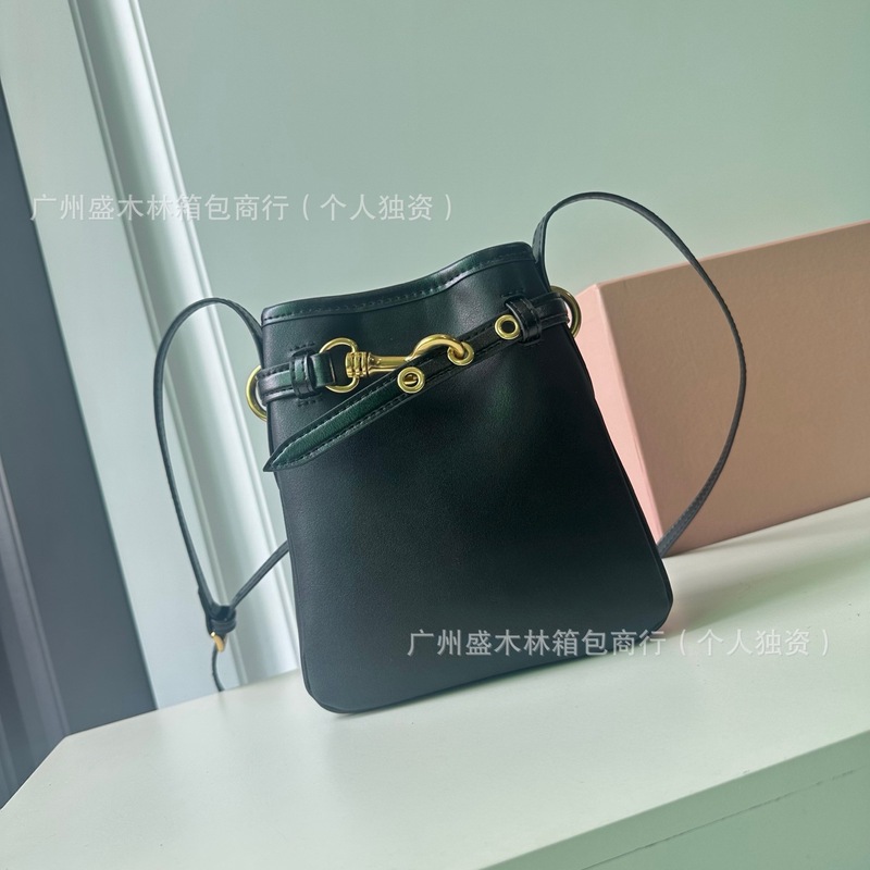 跨境外单Aventure双M羊皮福袋mini水桶包小众百搭休闲斜挎包女包|undefined