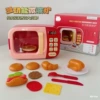 Simulation multifunctional microwave oven: pink