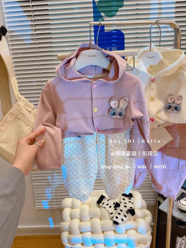 2025新款女童网红开衫卫衣休闲春秋薄卫衣女宝宝洋气连帽上衣|undefined