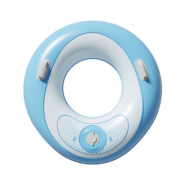 inflatable double-layer travel handheld swimming ring for adults for…