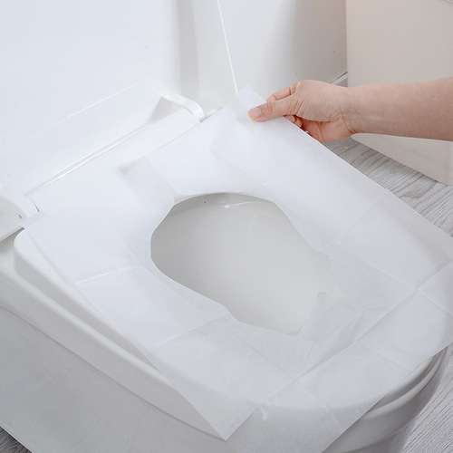 Japanese portable disposable disposable flushable toilet seat toilet paper toilet paper meltable water paper