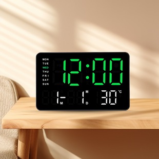 Cross-border multifunctional electronic clock simple LED alarm clock bedside clock simple digital clock GH0722