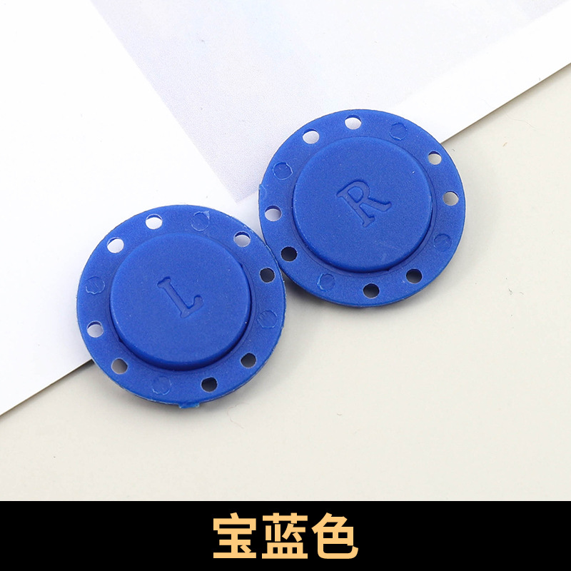 Color de nylon hebilla oculta hebilla magnética hebilla de succión magnética Madre y niño hebilla imán botón Botón abrigo hembra hebilla magnética invisible