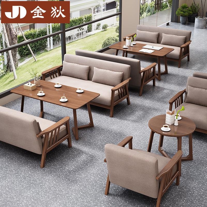 Teahouse, Book Bar, Cafe, Booth Seating, Bar, Office, Solid Wood Table and Chair Set, Sofa Chair, Dining Table, Cafe Bar Counter