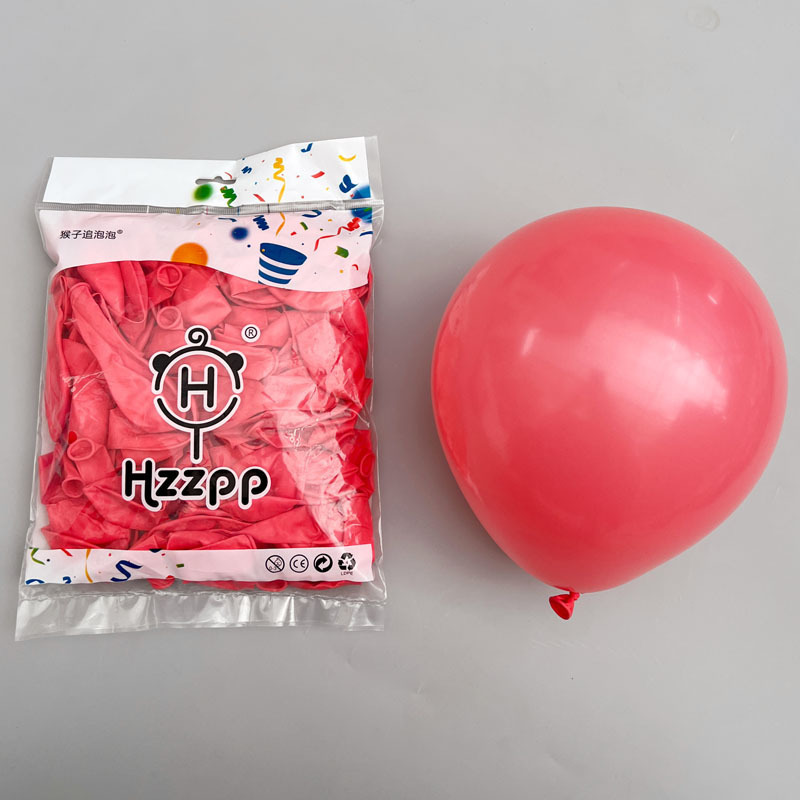 1.5克加厚儿童乳胶气球可爱多款混搭卡通气球彩色圆形马卡龙气球|undefined