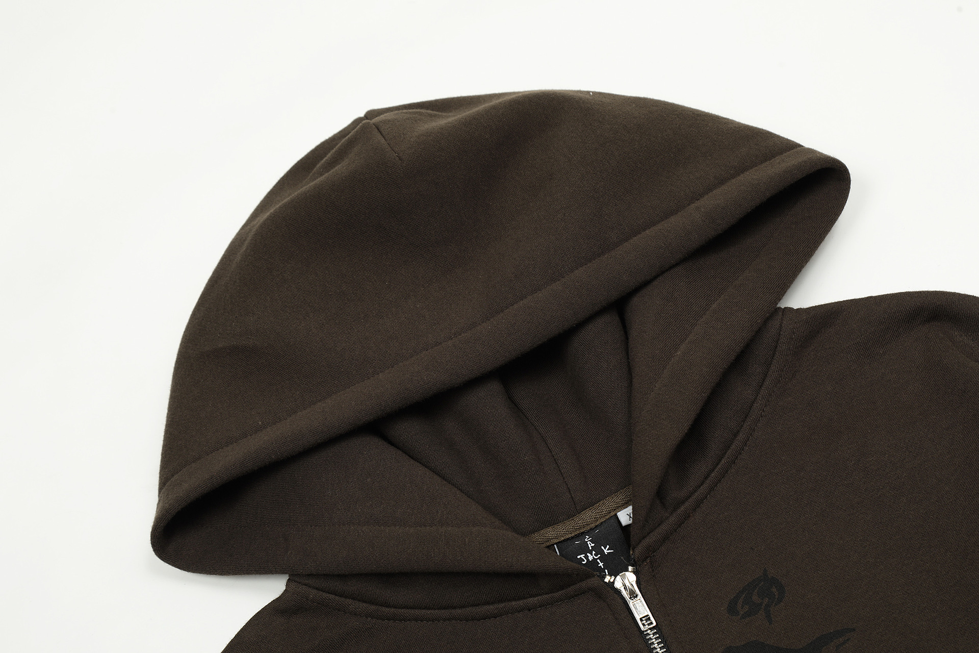 Herrenbekleidung Trendmarke Sonnenstickerei plus Samt-Kapuzenpullover für Männer und Frauen High Street Cardigan Jacke_voghion.com