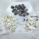 in stock Fisheye Shell Button Sweater Crafts Button Lace Taro Shell Button Thin Edge Black Fisheye Button