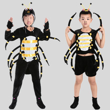 儿童蚂蚁演出服话剧道具演出服儿童服小青虫舞蹈服装造型小学生