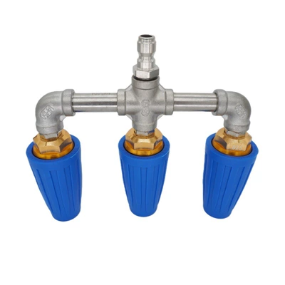 High pressure car wash water gun – Three-Way Connector