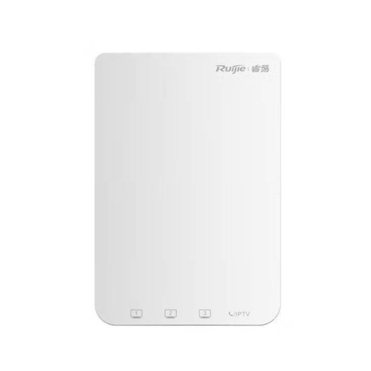 锐捷 RG-RAP1200(E)无线ap面板千兆 双频1267M双LAN口接入点