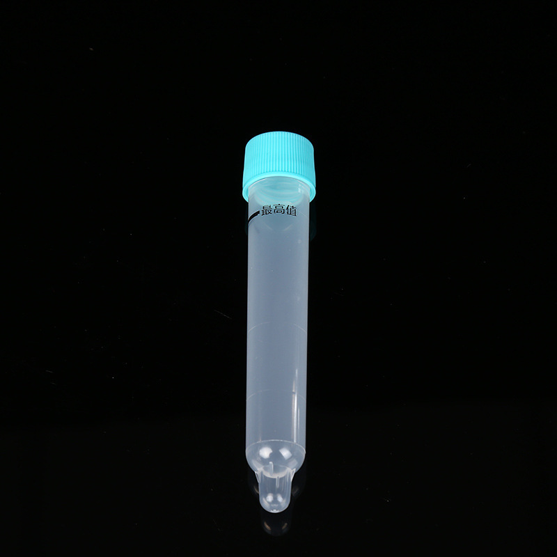 尿检尿液采集管螺口采样12ml可穿刺尿沉渣管塑料试管