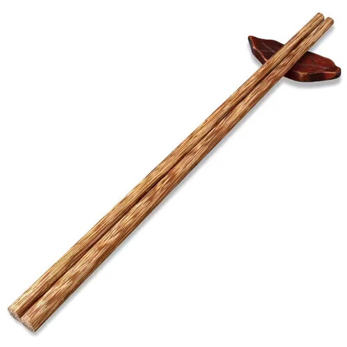Chicken Wing Wood Chopsticks High-End Commercial Household Use Untreated Untinted Natural Wood Chopsticks Wooden Home Tableware Gift Chopsticks