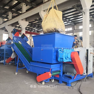 造纸厂废渣塑料破碎清洗回收处理流水线成套设备实力厂家生产供应