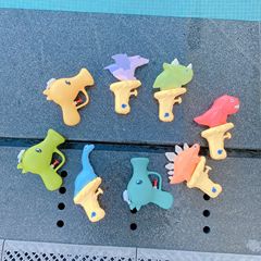 Children's water gun toy cartoon dinosaur internet celebrity water play baby bathroom shower outdoor water play toy