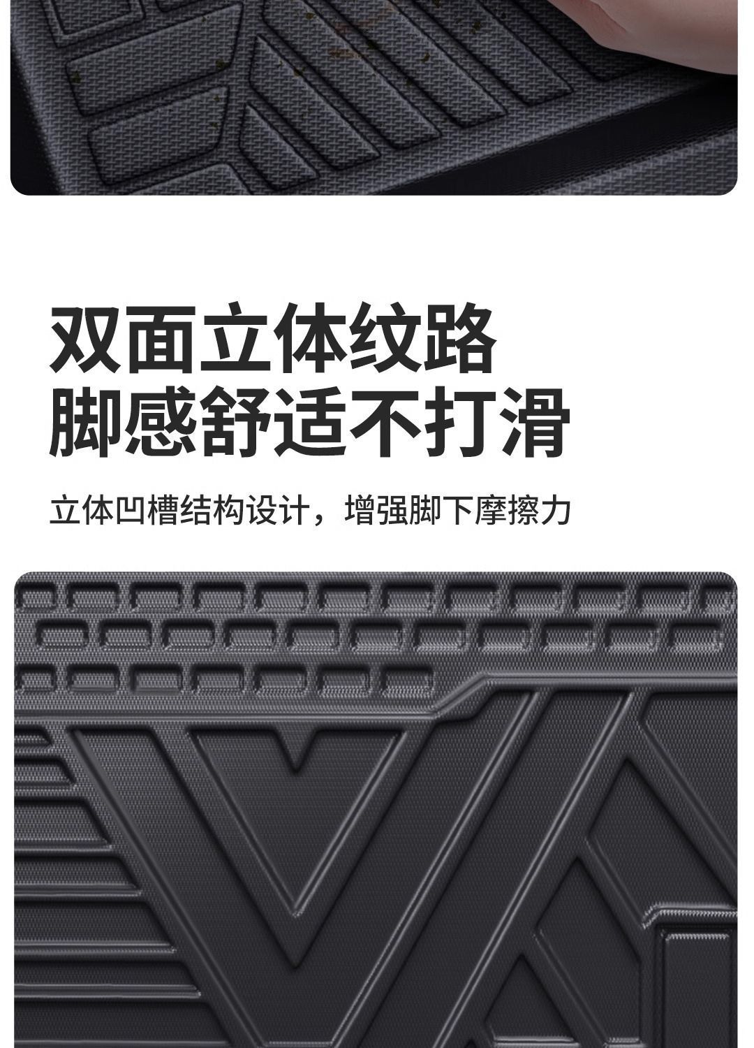 Suitable for BYD Song Plus Foot Pad 25 24 Pack Threshold TPE Car Foot Pad Carpet Pad Original Star