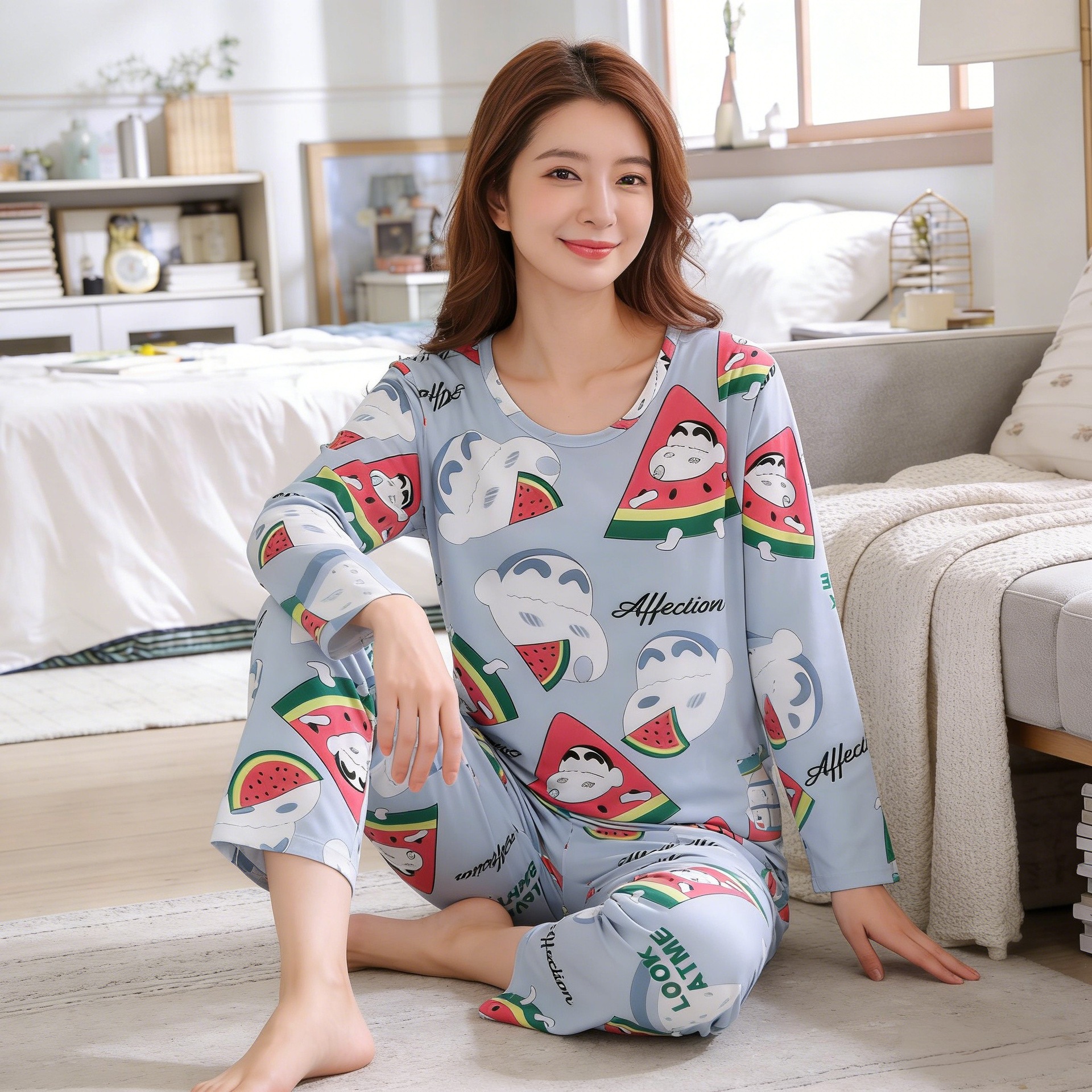 두꺼운 SMX 수박 신짱 롱 세트